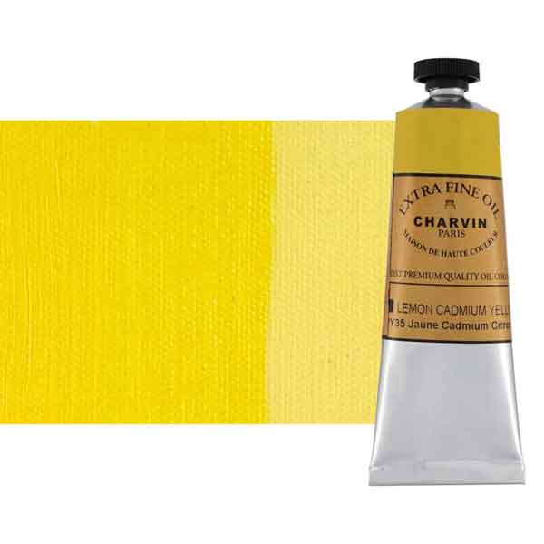 Charvin Extra Fine Artist OIl Paints Cadmium Yellow Lemon