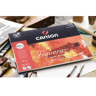 Canson Figueras is a paper specially designed for oil painting. 