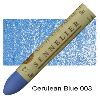 Sennelier Oil Pastels Cerulean Blue 003
