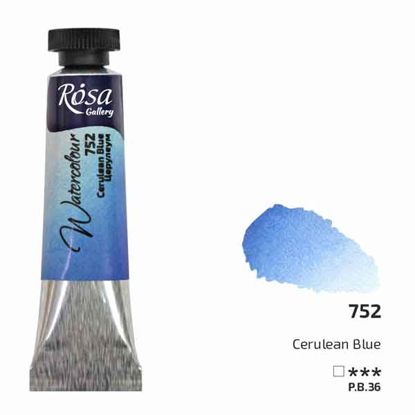 Rosa Gallery Fine Watercolours 10ml Cerulean Blue 752