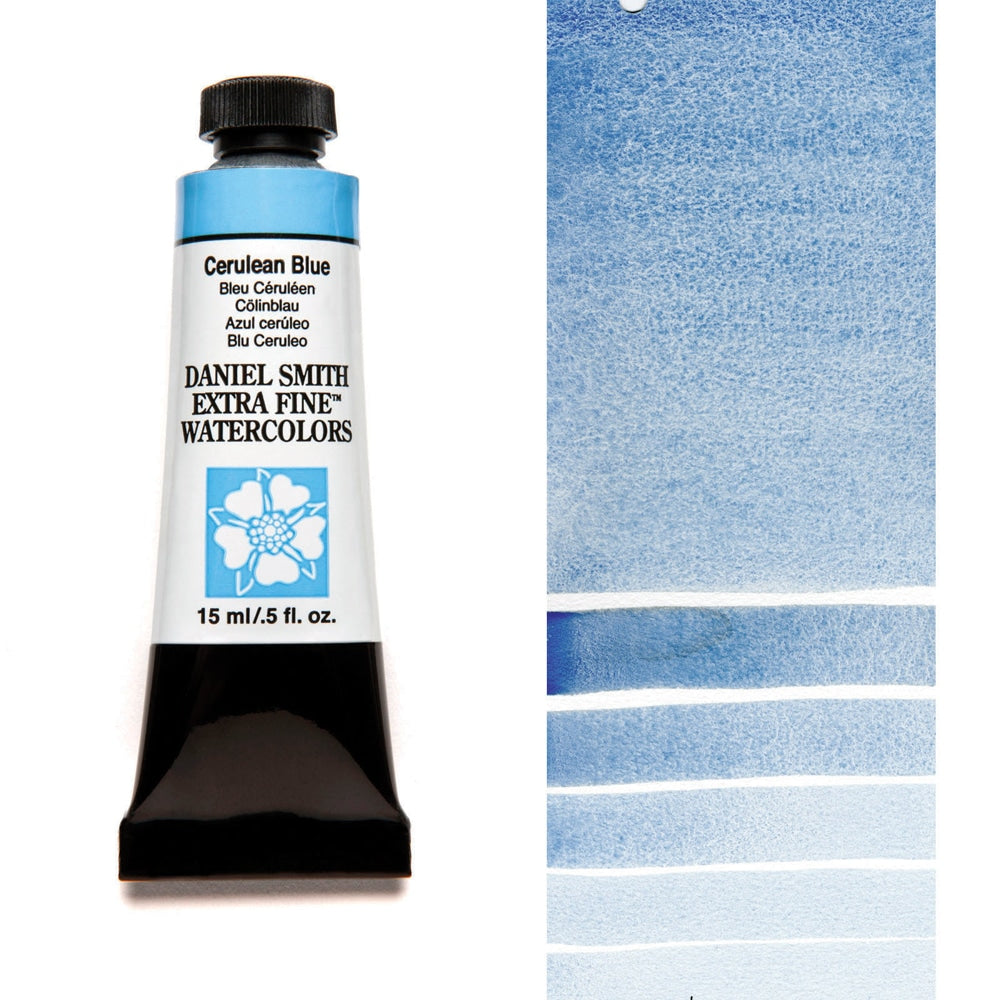 Daniel Smith 15ml Watercolours Cerulean Blue