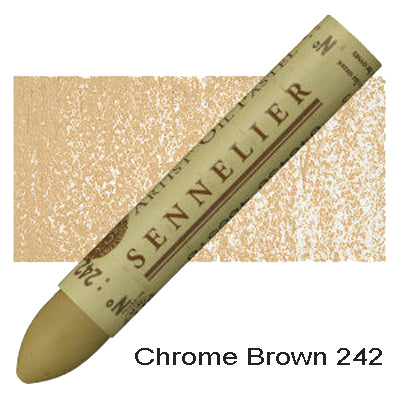 Sennelier Oil Pastels Chrome Brown 242