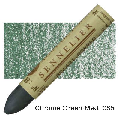 Sennelier Oil Pastels Chrome Green Medium 085