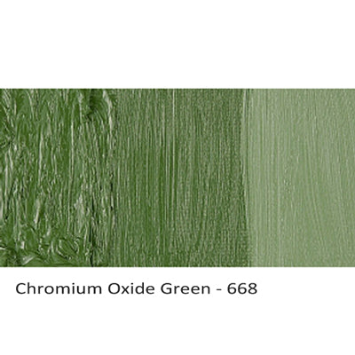 Cobra Water-mixable Oil Paint Chromium Oxide Green 668