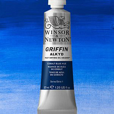 Winsor & Newton Griffin Alkyd Oil Paint Cobalt Blue hue