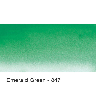 Sennelier L'Aquarelle Artist Watercolour paint Half Pan Emerald Green 847