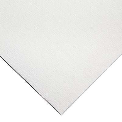 Brilliant white Acrylic paper with a rough, natural grained surface that is internally sized and acid free offering archival permanence