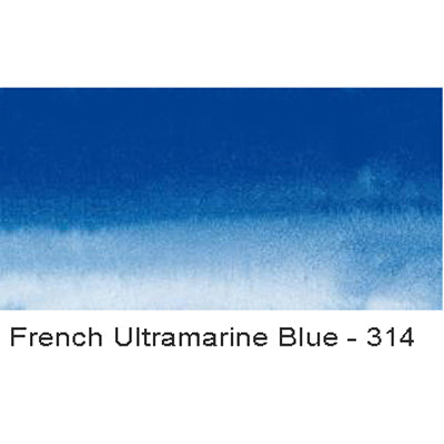 Sennelier L'Aquarelle Artist Watercolour paint Half Pan French Ultramarine Blue 314