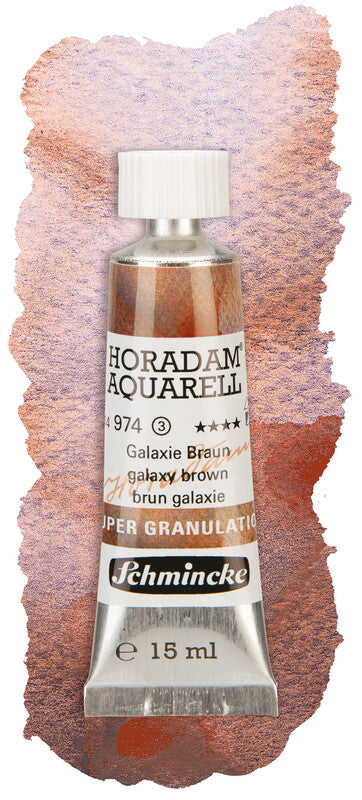 Schmincke Super Granulating Watercolours 15ml Galaxy Brown
