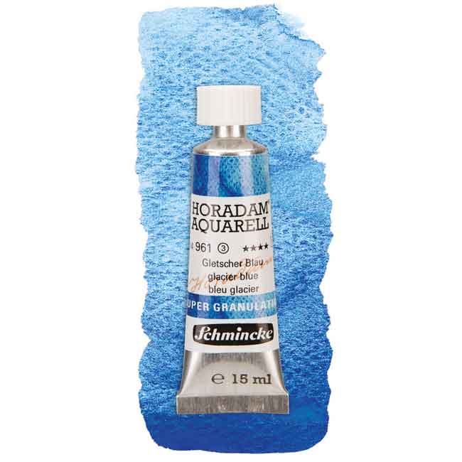 Schmincke Super Granulating Watercolours 15ml Glacier Blue