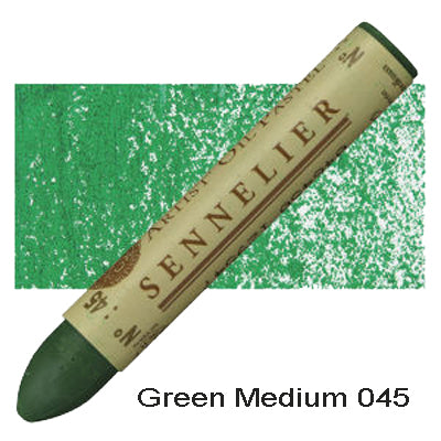 Sennelier Oil Pastels Green Medium 045