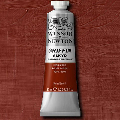 Winsor & Newton Griffin Alkyd Oil Paint Indian Red 317