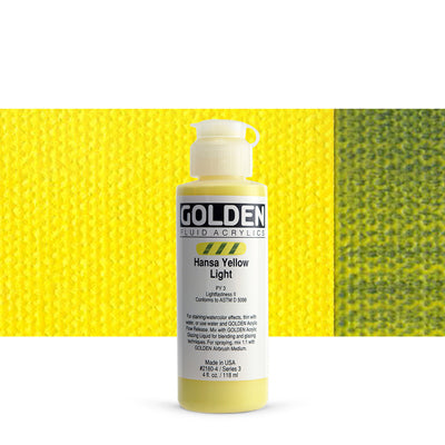 Golden Fluid Acrylics Hansa Yellow Light