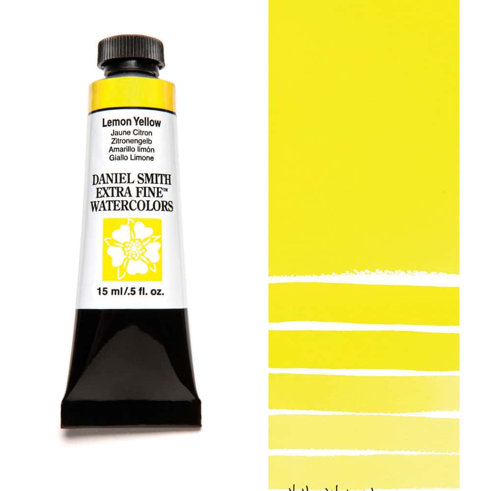 Daniel Smith Watercolours 15ml Lemon Yellow