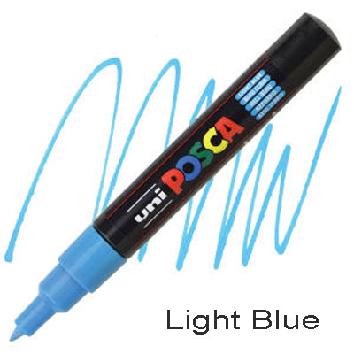Posca Paint Marker PC-1M Light Blue