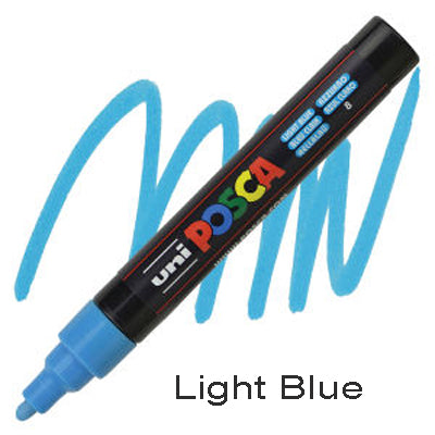 Posca Paint Marker PC-5M Light Blue