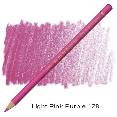 Faber Castell Polychromos Light Pink Purple 128