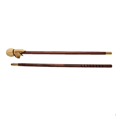 Two piece, lightweight mahl stick for artists to support their arm when painting