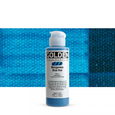 Golden Fluid Acrylics Manganese Blue hue