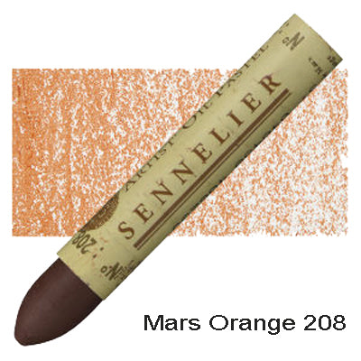 Sennelier Oil Pastels Mars Orange 208