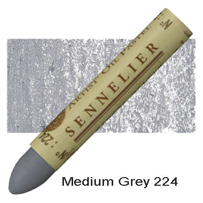 Sennelier Oil Pastels Medium Grey 224