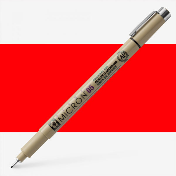 Sigma Pigma Micron Pens Red