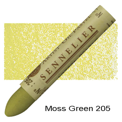 Sennelier Oil Pastels Moss Green 205