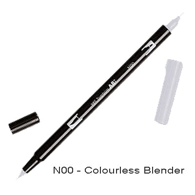 Tombow Dual Tip Pen N00 Colourless Blender