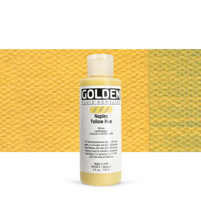 Golden Fluid Acrylics Naples Yellow hue