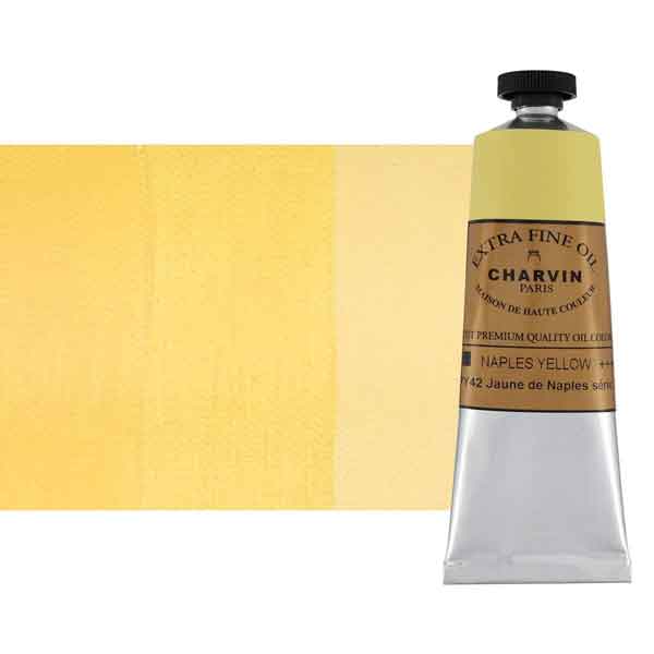 Charvin Extra Fine Artist OIl Paints Naples Yellow