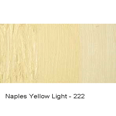 Cobra Water-mixable Oil Paint Naples Yellow Light 222