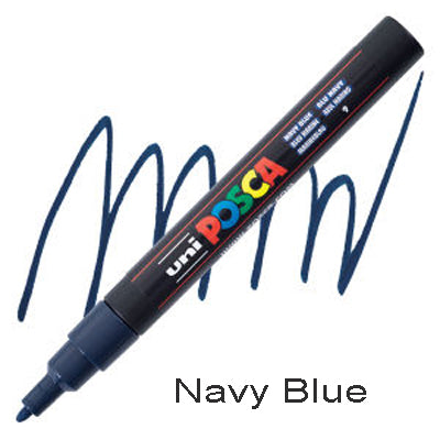 Posca Paint Marker PC-3M Navy Blue
