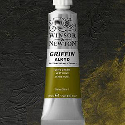 Winsor & Newton Griffin Alkyd Oil Paint Olive Green