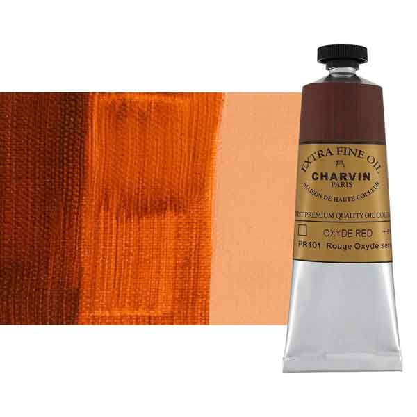 Charvin Extra Fine Artist OIl Paints Oxyde Red