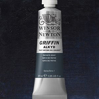 Winsor & Newton Griffin Alkyd Oil Paint Paynes Grey
