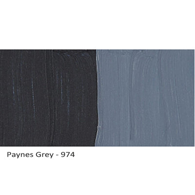 Lascaux Studio Acrylics Paynes Grey 974