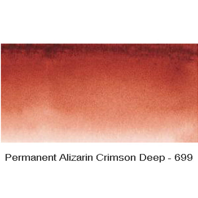 Sennelier L'Aquarelle Artist Watercolour paint Half Pan Permanent Alizarin Crimson Deep 699