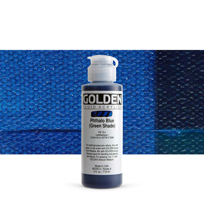 Golden Fluid Acrylics Phthalo Blue (GS)