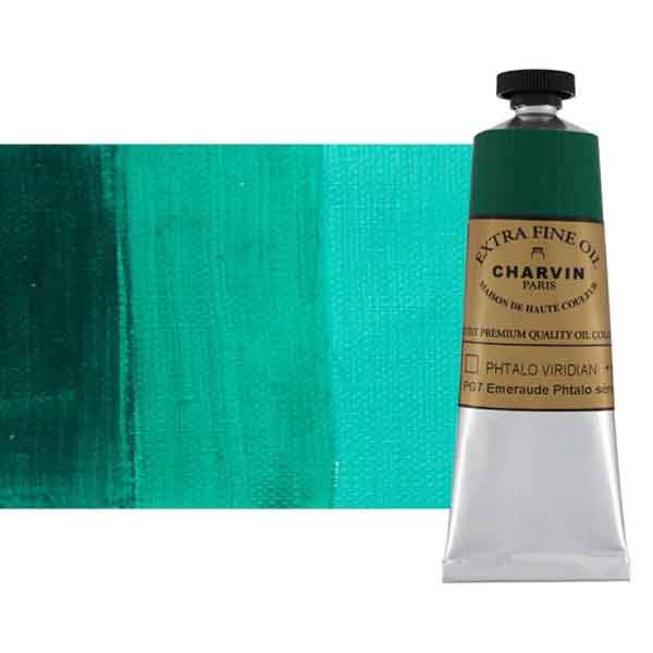 Charvin Extra Fine Artist OIl Paints Phthalo Viridian