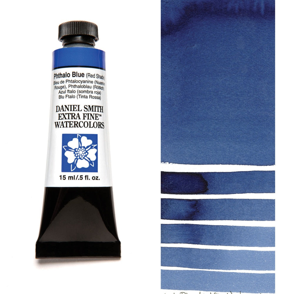 Daniel Smith 15ml Watercolours Phthalo Blue (Red Shade)