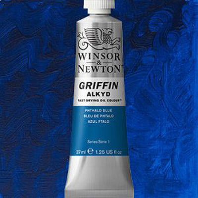 Winsor & Newton Griffin Alkyd Oil Paint Phthalo Blue