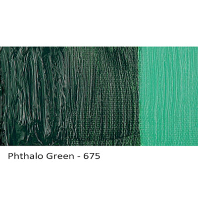 Cobra Water-mixable Oil Paint Phthalo Green 675