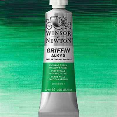 Winsor & Newton Galeria Acrylic Paint Tube, 200ml, Phthalo Green