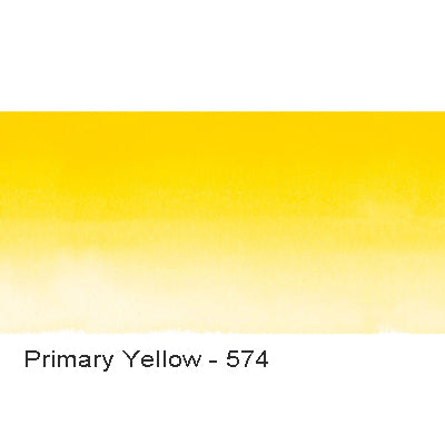 Sennelier L'Aquarelle Artist Watercolour paint Half Pan Primary Yellow 574