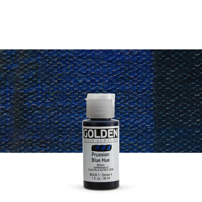 Golden Fluid Acrylics Prussian Blue hue