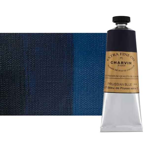 Charvin Extra Fine Artist OIl Paints Prussian Blue