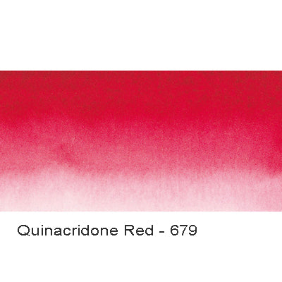 Sennelier L'Aquarelle Artist Watercolour paint Half Pan Quinacridone Red 679