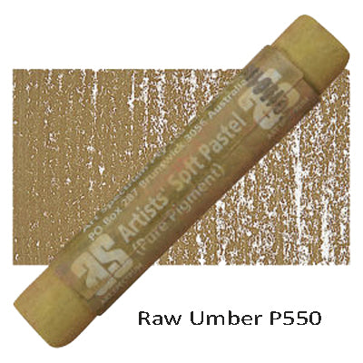 Art Spectrum Soft Pastels Raw Umber P550