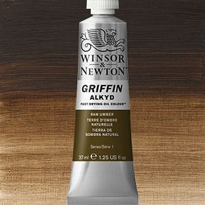Winsor & Newton Griffin Alkyd Oil Paint Raw Umber