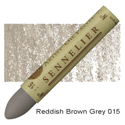 Sennelier Oil Pastels Reddish Brown Grey 015